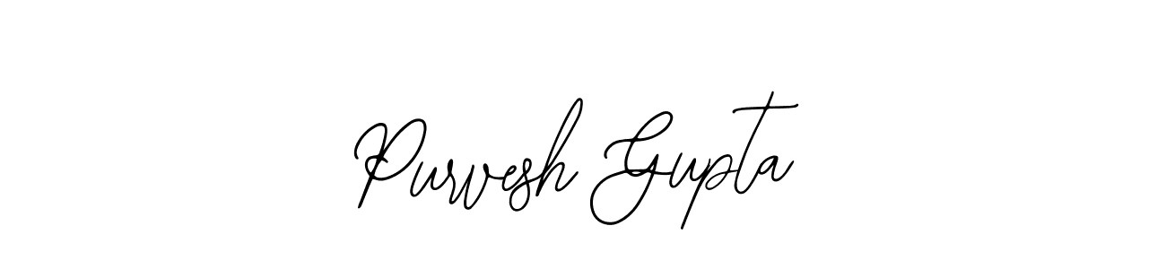You should practise on your own different ways (Bearetta-2O07w) to write your name (Purvesh Gupta) in signature. don't let someone else do it for you. Purvesh Gupta signature style 12 images and pictures png
