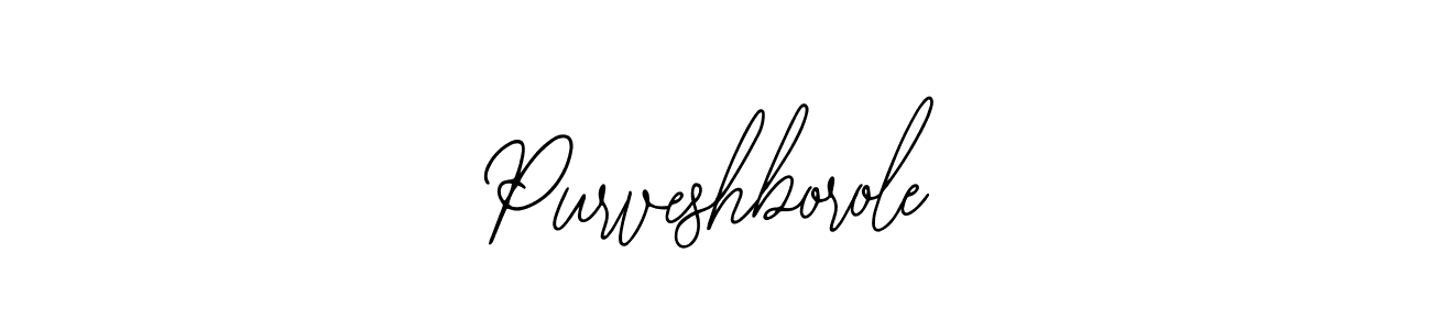 This is the best signature style for the Purveshborole name. Also you like these signature font (Bearetta-2O07w). Mix name signature. Purveshborole signature style 12 images and pictures png