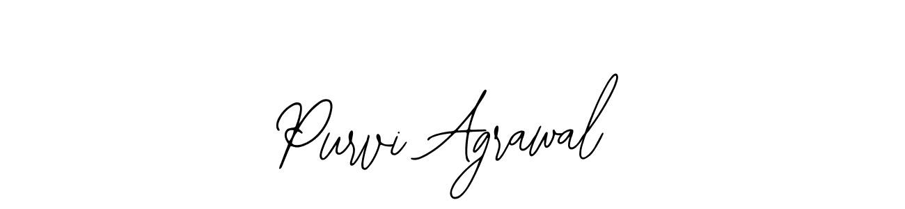 The best way (Bearetta-2O07w) to make a short signature is to pick only two or three words in your name. The name Purvi Agrawal include a total of six letters. For converting this name. Purvi Agrawal signature style 12 images and pictures png