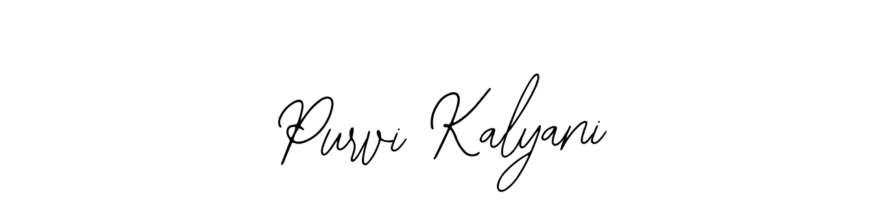 Bearetta-2O07w is a professional signature style that is perfect for those who want to add a touch of class to their signature. It is also a great choice for those who want to make their signature more unique. Get Purvi Kalyani name to fancy signature for free. Purvi Kalyani signature style 12 images and pictures png