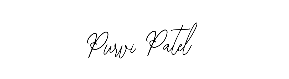 Use a signature maker to create a handwritten signature online. With this signature software, you can design (Bearetta-2O07w) your own signature for name Purvi Patel. Purvi Patel signature style 12 images and pictures png