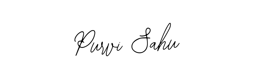 How to make Purvi Sahu signature? Bearetta-2O07w is a professional autograph style. Create handwritten signature for Purvi Sahu name. Purvi Sahu signature style 12 images and pictures png