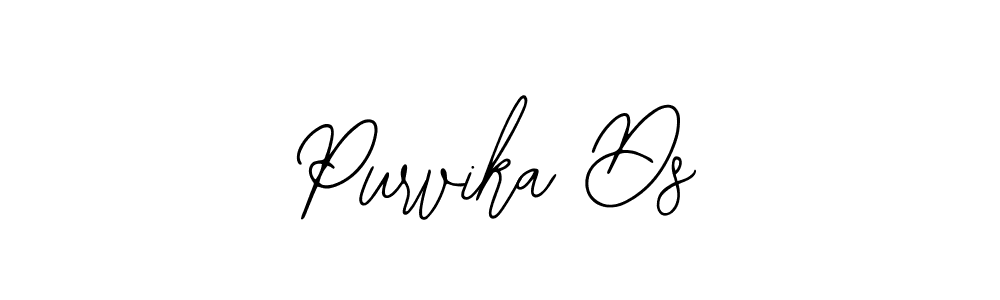 You can use this online signature creator to create a handwritten signature for the name Purvika Ds. This is the best online autograph maker. Purvika Ds signature style 12 images and pictures png