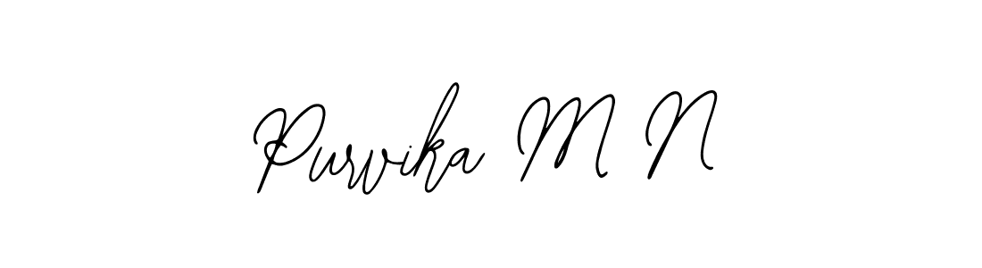 Also we have Purvika M N name is the best signature style. Create professional handwritten signature collection using Bearetta-2O07w autograph style. Purvika M N signature style 12 images and pictures png