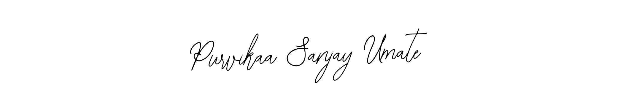 if you are searching for the best signature style for your name Purvikaa Sanjay Umate. so please give up your signature search. here we have designed multiple signature styles  using Bearetta-2O07w. Purvikaa Sanjay Umate signature style 12 images and pictures png