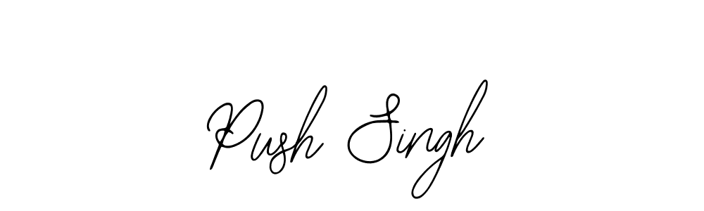 How to make Push Singh signature? Bearetta-2O07w is a professional autograph style. Create handwritten signature for Push Singh name. Push Singh signature style 12 images and pictures png