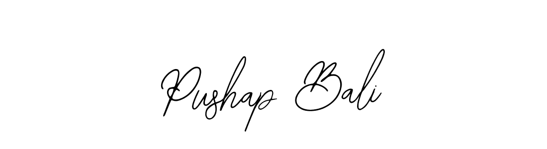 Also You can easily find your signature by using the search form. We will create Pushap Bali name handwritten signature images for you free of cost using Bearetta-2O07w sign style. Pushap Bali signature style 12 images and pictures png