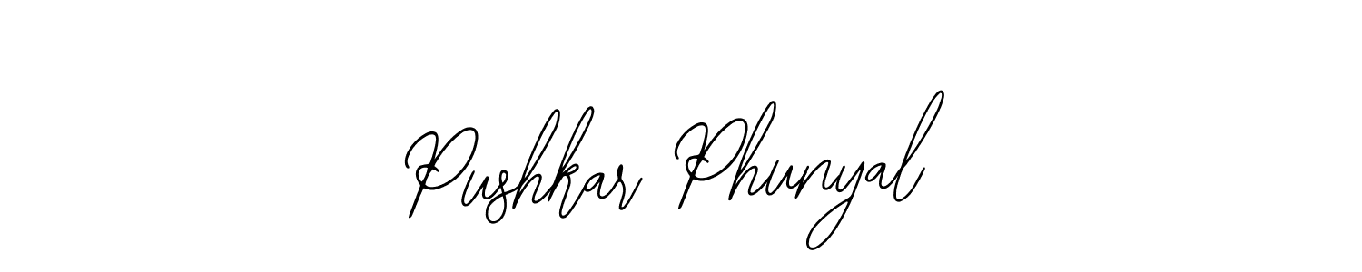 Here are the top 10 professional signature styles for the name Pushkar Phunyal. These are the best autograph styles you can use for your name. Pushkar Phunyal signature style 12 images and pictures png