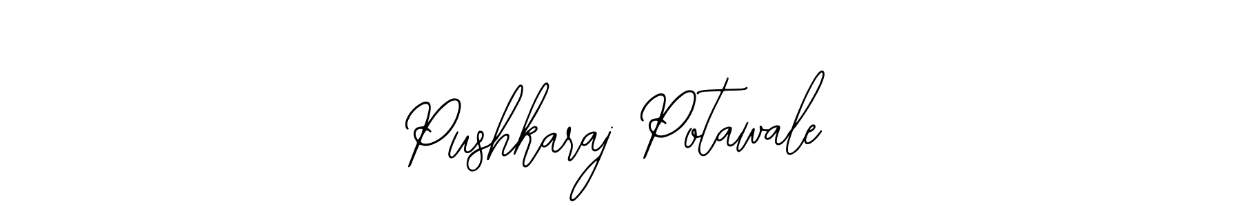 Also You can easily find your signature by using the search form. We will create Pushkaraj Potawale name handwritten signature images for you free of cost using Bearetta-2O07w sign style. Pushkaraj Potawale signature style 12 images and pictures png