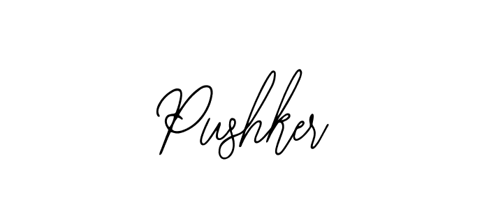 Also You can easily find your signature by using the search form. We will create Pushker name handwritten signature images for you free of cost using Bearetta-2O07w sign style. Pushker signature style 12 images and pictures png