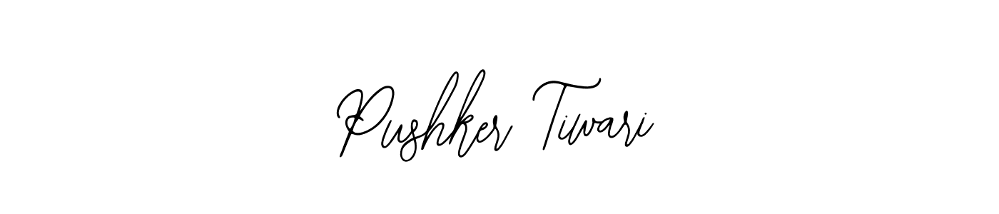 How to Draw Pushker Tiwari signature style? Bearetta-2O07w is a latest design signature styles for name Pushker Tiwari. Pushker Tiwari signature style 12 images and pictures png