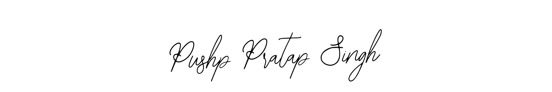 Also we have Pushp Pratap Singh name is the best signature style. Create professional handwritten signature collection using Bearetta-2O07w autograph style. Pushp Pratap Singh signature style 12 images and pictures png