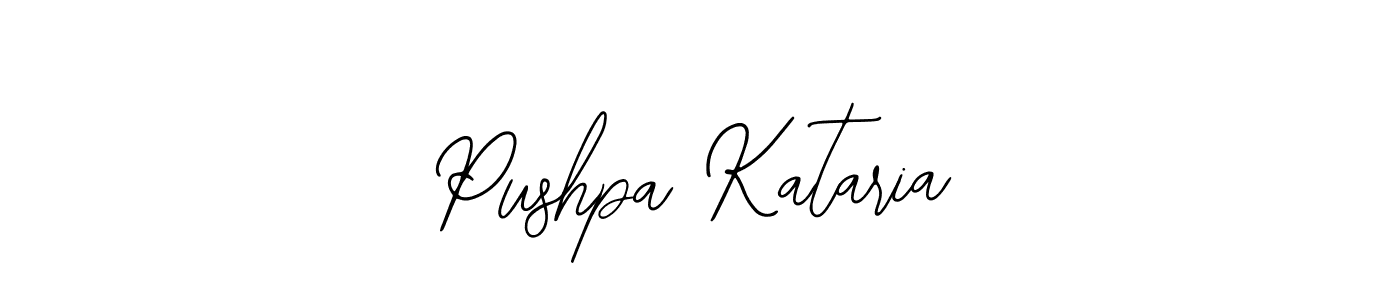 if you are searching for the best signature style for your name Pushpa Kataria. so please give up your signature search. here we have designed multiple signature styles  using Bearetta-2O07w. Pushpa Kataria signature style 12 images and pictures png