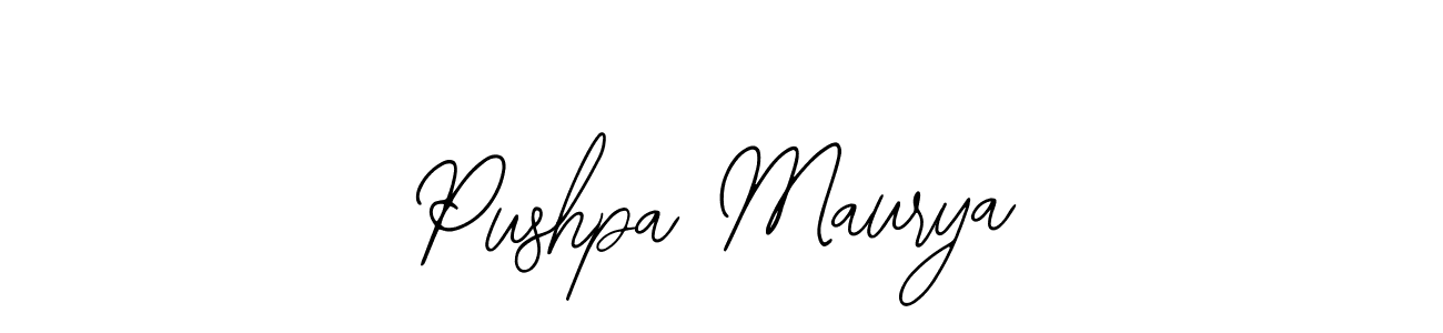 See photos of Pushpa Maurya official signature by Spectra . Check more albums & portfolios. Read reviews & check more about Bearetta-2O07w font. Pushpa Maurya signature style 12 images and pictures png