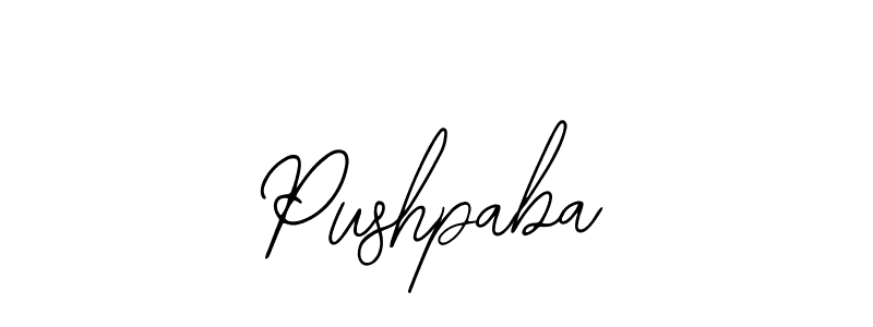 Best and Professional Signature Style for Pushpaba. Bearetta-2O07w Best Signature Style Collection. Pushpaba signature style 12 images and pictures png