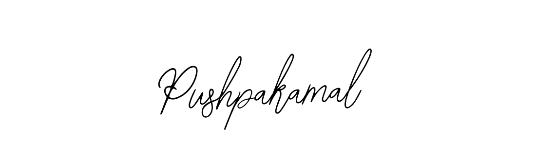 Make a beautiful signature design for name Pushpakamal. With this signature (Bearetta-2O07w) style, you can create a handwritten signature for free. Pushpakamal signature style 12 images and pictures png