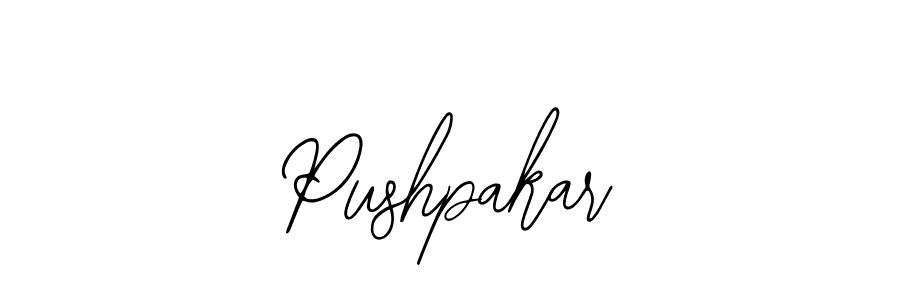 Design your own signature with our free online signature maker. With this signature software, you can create a handwritten (Bearetta-2O07w) signature for name Pushpakar. Pushpakar signature style 12 images and pictures png