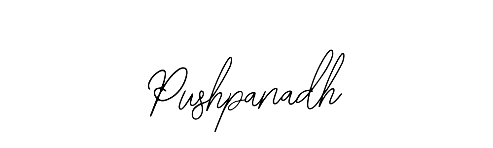 Here are the top 10 professional signature styles for the name Pushpanadh. These are the best autograph styles you can use for your name. Pushpanadh signature style 12 images and pictures png