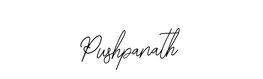 How to make Pushpanath signature? Bearetta-2O07w is a professional autograph style. Create handwritten signature for Pushpanath name. Pushpanath signature style 12 images and pictures png