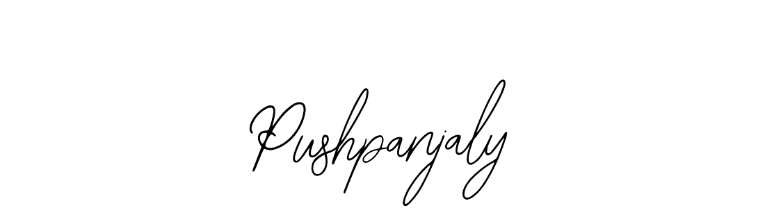 It looks lik you need a new signature style for name Pushpanjaly. Design unique handwritten (Bearetta-2O07w) signature with our free signature maker in just a few clicks. Pushpanjaly signature style 12 images and pictures png