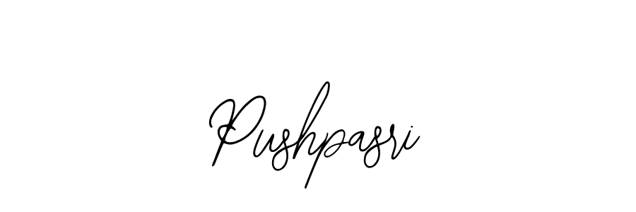 The best way (Bearetta-2O07w) to make a short signature is to pick only two or three words in your name. The name Pushpasri include a total of six letters. For converting this name. Pushpasri signature style 12 images and pictures png