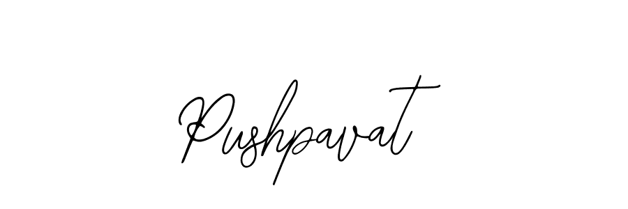 You should practise on your own different ways (Bearetta-2O07w) to write your name (Pushpavat) in signature. don't let someone else do it for you. Pushpavat signature style 12 images and pictures png