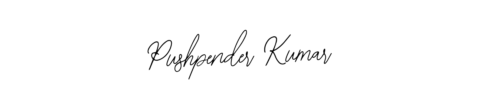 Pushpender Kumar stylish signature style. Best Handwritten Sign (Bearetta-2O07w) for my name. Handwritten Signature Collection Ideas for my name Pushpender Kumar. Pushpender Kumar signature style 12 images and pictures png