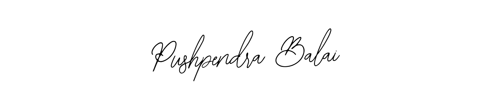 Pushpendra Balai stylish signature style. Best Handwritten Sign (Bearetta-2O07w) for my name. Handwritten Signature Collection Ideas for my name Pushpendra Balai. Pushpendra Balai signature style 12 images and pictures png