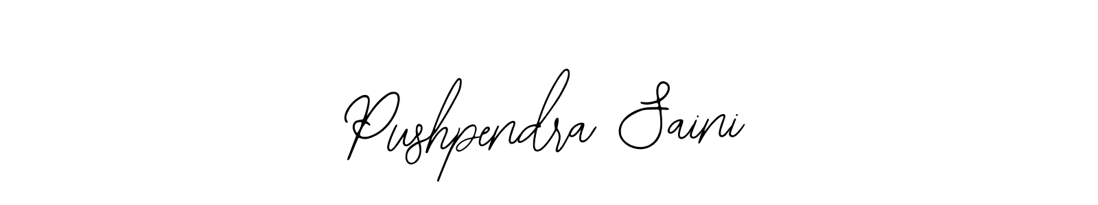 Make a beautiful signature design for name Pushpendra Saini. With this signature (Bearetta-2O07w) style, you can create a handwritten signature for free. Pushpendra Saini signature style 12 images and pictures png