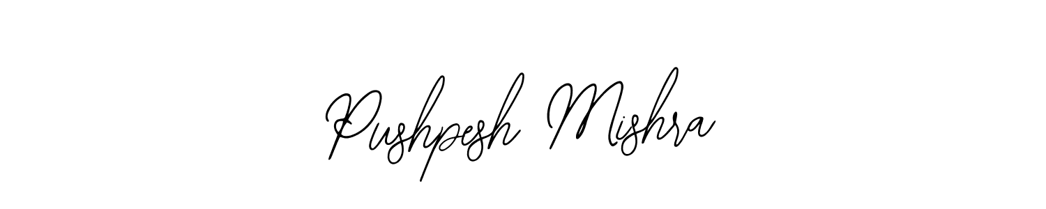 Use a signature maker to create a handwritten signature online. With this signature software, you can design (Bearetta-2O07w) your own signature for name Pushpesh Mishra. Pushpesh Mishra signature style 12 images and pictures png