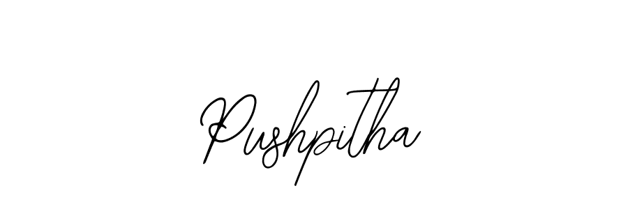 Create a beautiful signature design for name Pushpitha. With this signature (Bearetta-2O07w) fonts, you can make a handwritten signature for free. Pushpitha signature style 12 images and pictures png