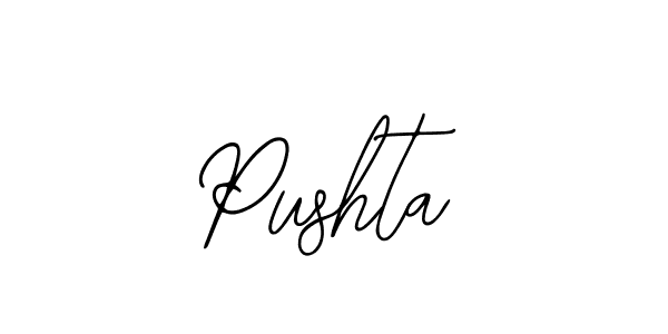 How to Draw Pushta signature style? Bearetta-2O07w is a latest design signature styles for name Pushta. Pushta signature style 12 images and pictures png