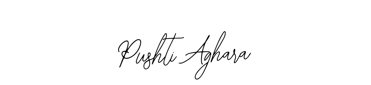 Create a beautiful signature design for name Pushti Aghara. With this signature (Bearetta-2O07w) fonts, you can make a handwritten signature for free. Pushti Aghara signature style 12 images and pictures png