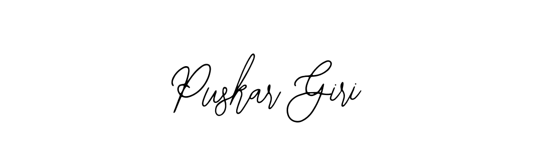 Similarly Bearetta-2O07w is the best handwritten signature design. Signature creator online .You can use it as an online autograph creator for name Puskar Giri. Puskar Giri signature style 12 images and pictures png