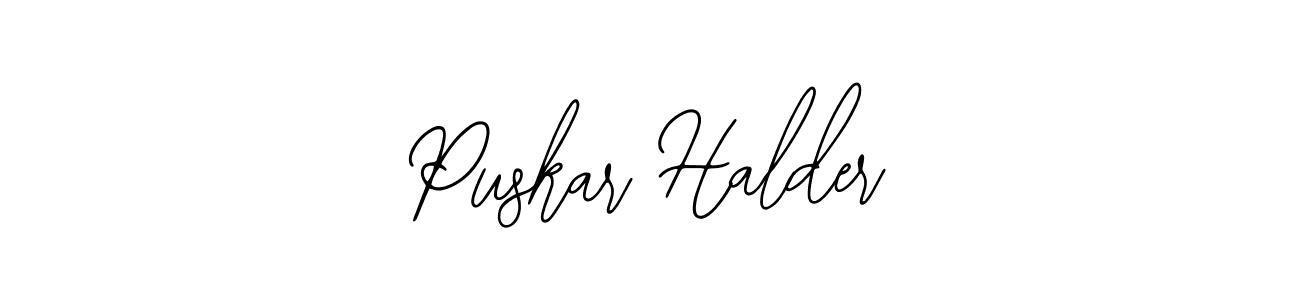 You can use this online signature creator to create a handwritten signature for the name Puskar Halder. This is the best online autograph maker. Puskar Halder signature style 12 images and pictures png