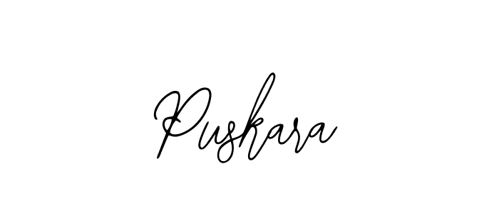 Create a beautiful signature design for name Puskara. With this signature (Bearetta-2O07w) fonts, you can make a handwritten signature for free. Puskara signature style 12 images and pictures png