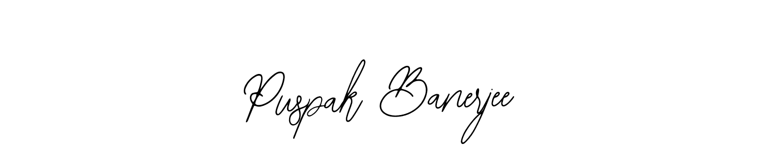 How to Draw Puspak Banerjee signature style? Bearetta-2O07w is a latest design signature styles for name Puspak Banerjee. Puspak Banerjee signature style 12 images and pictures png