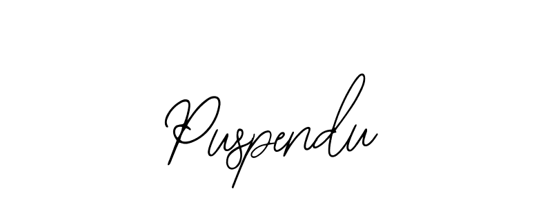 if you are searching for the best signature style for your name Puspendu. so please give up your signature search. here we have designed multiple signature styles  using Bearetta-2O07w. Puspendu signature style 12 images and pictures png