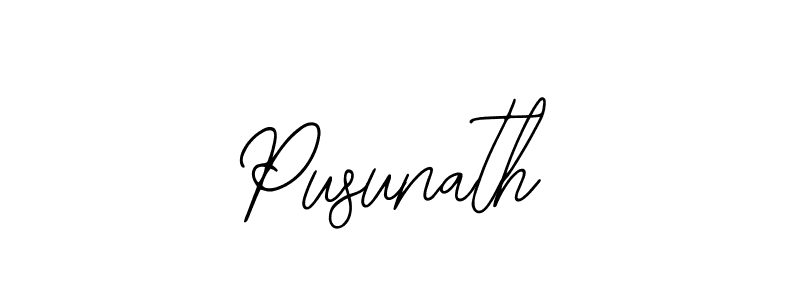 Make a beautiful signature design for name Pusunath. Use this online signature maker to create a handwritten signature for free. Pusunath signature style 12 images and pictures png