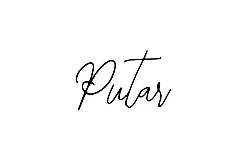 How to make Putar signature? Bearetta-2O07w is a professional autograph style. Create handwritten signature for Putar name. Putar signature style 12 images and pictures png