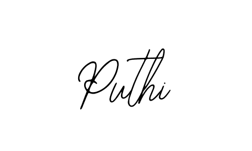 Bearetta-2O07w is a professional signature style that is perfect for those who want to add a touch of class to their signature. It is also a great choice for those who want to make their signature more unique. Get Puthi name to fancy signature for free. Puthi signature style 12 images and pictures png