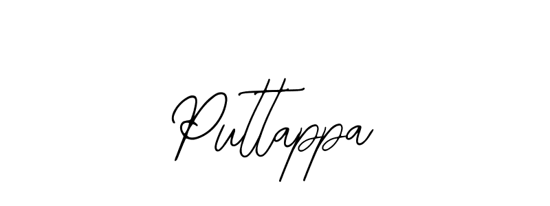 Make a beautiful signature design for name Puttappa. With this signature (Bearetta-2O07w) style, you can create a handwritten signature for free. Puttappa signature style 12 images and pictures png
