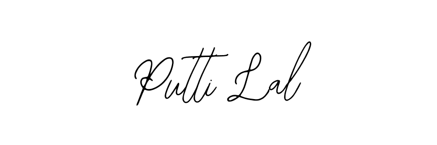 How to Draw Putti Lal signature style? Bearetta-2O07w is a latest design signature styles for name Putti Lal. Putti Lal signature style 12 images and pictures png