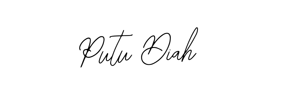 How to make Putu Diah signature? Bearetta-2O07w is a professional autograph style. Create handwritten signature for Putu Diah name. Putu Diah signature style 12 images and pictures png