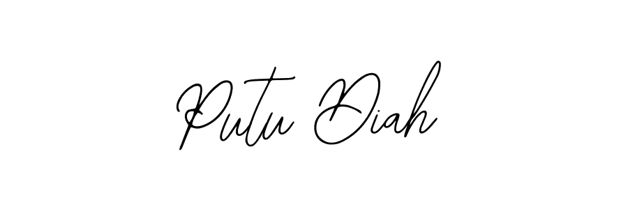 Check out images of Autograph of Putu Diah name. Actor Putu Diah Signature Style. Bearetta-2O07w is a professional sign style online. Putu Diah signature style 12 images and pictures png