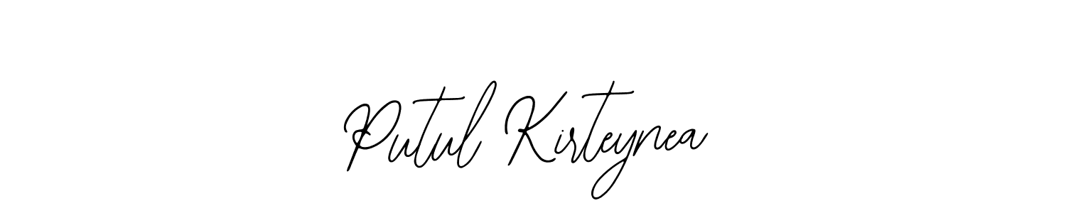 Make a beautiful signature design for name Putul Kirteynea. Use this online signature maker to create a handwritten signature for free. Putul Kirteynea signature style 12 images and pictures png