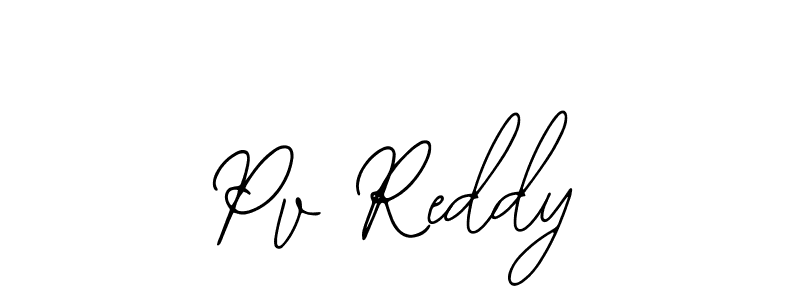 Use a signature maker to create a handwritten signature online. With this signature software, you can design (Bearetta-2O07w) your own signature for name Pv Reddy. Pv Reddy signature style 12 images and pictures png