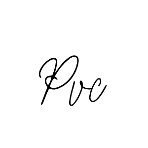 Also we have Pvc name is the best signature style. Create professional handwritten signature collection using Bearetta-2O07w autograph style. Pvc signature style 12 images and pictures png