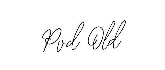 Bearetta-2O07w is a professional signature style that is perfect for those who want to add a touch of class to their signature. It is also a great choice for those who want to make their signature more unique. Get Pvd Old name to fancy signature for free. Pvd Old signature style 12 images and pictures png