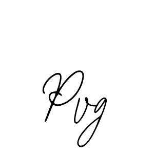 You should practise on your own different ways (Bearetta-2O07w) to write your name (Pvg) in signature. don't let someone else do it for you. Pvg signature style 12 images and pictures png